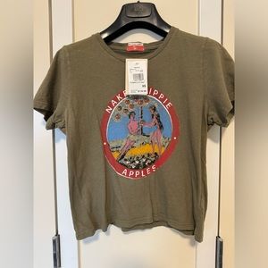 NEW W TAG Mother tee. Size XS. Green